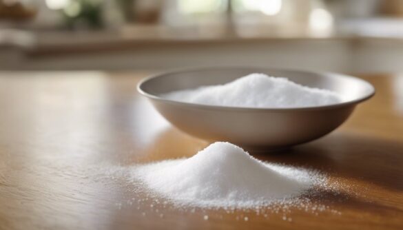 clean burned iron naturally