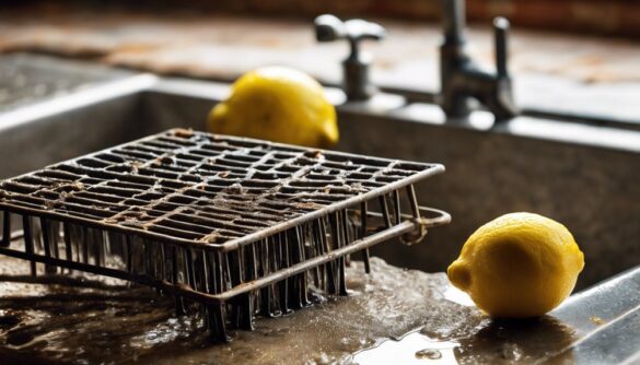 clean grill rack properly