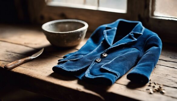 clean leather jacket at home