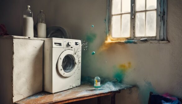 clean washing machine naturally