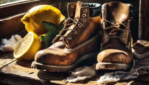 cleaning timberland boots naturally