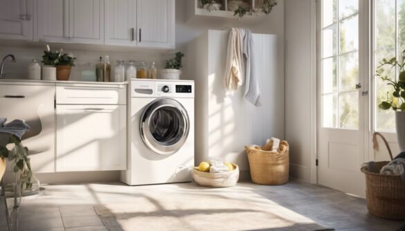 cleaning washing machine naturally