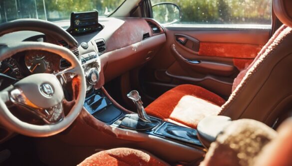 czyszczenie foteli samochodowych domowymi metodami