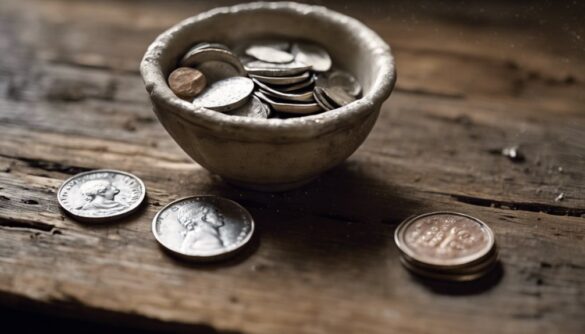 czyszczenie monet w domu