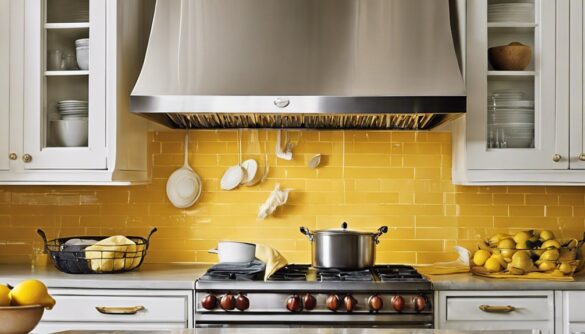 czyszczenie okapu kuchennego domowymi metodami