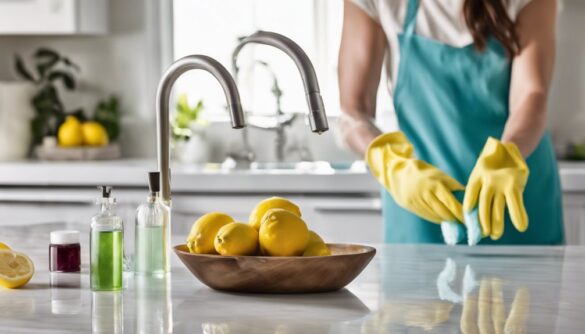 czyszczenie stali nierdzewnej domowymi sposobami