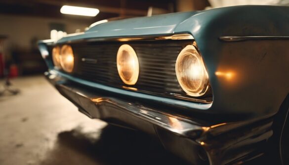 domowe czyszczenie reflektor w samochodowych