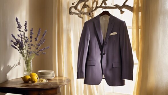 domowe metody czyszczenia garnituru